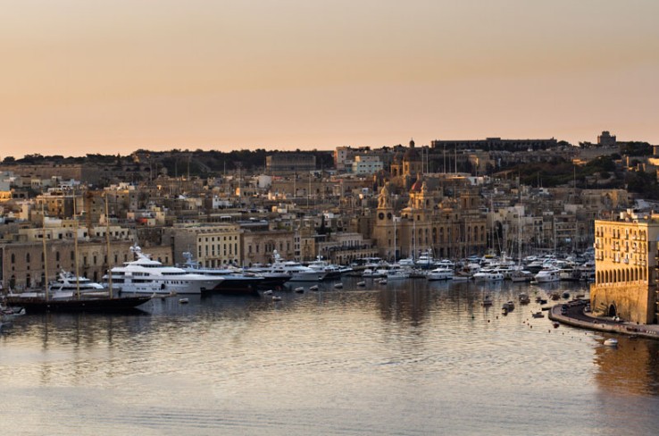Malta, Grand Harbour Marina  © de.cnmarinas.com