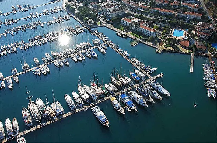 Yachtcharter Fethiye, ECE Marina © ecesaray.com.tr